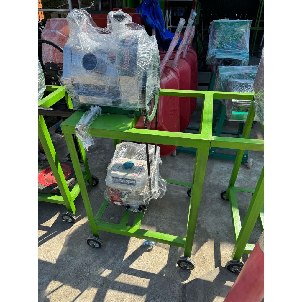 mesin pras tebu lengkap kaki roda dan mesin (barang tempahan)