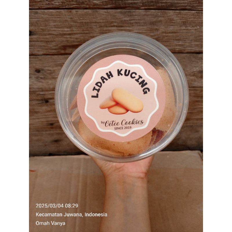 

Kue Kering Lidah Kucing 250gram