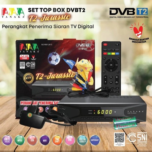 STB Set Top Box TV Digital tanaka T2 jurassic