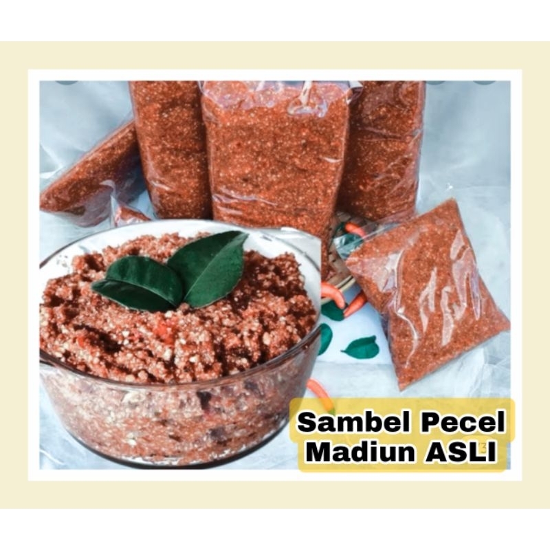 

Sambel PECEL MADIUN enak