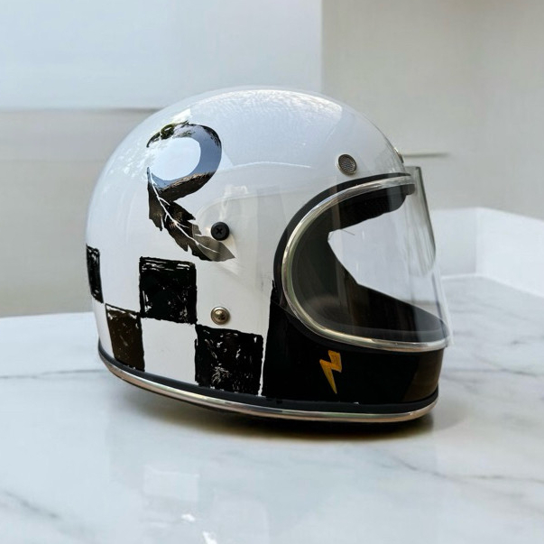 Helm Gringo Retro Cakil Dewasa