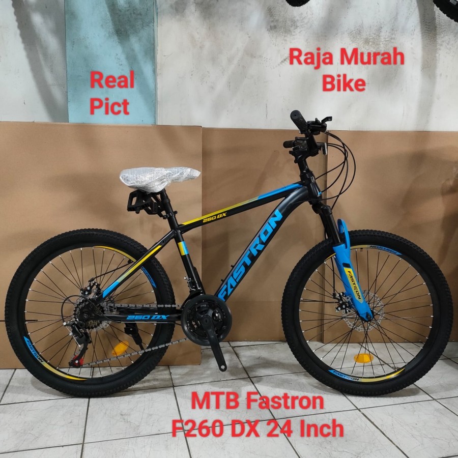 Sepeda gunung MTB 24 Inch Fastron F260 DX Sepeda Gunung Fastron F260 DX 24 Inch Fastron 24 Inch