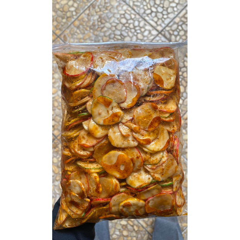 

SEBLAK KERING BUMBU CIKRUH ATOM AIDA 500gram - SEBRING BUMBU CIKRUH ATOM AIDA