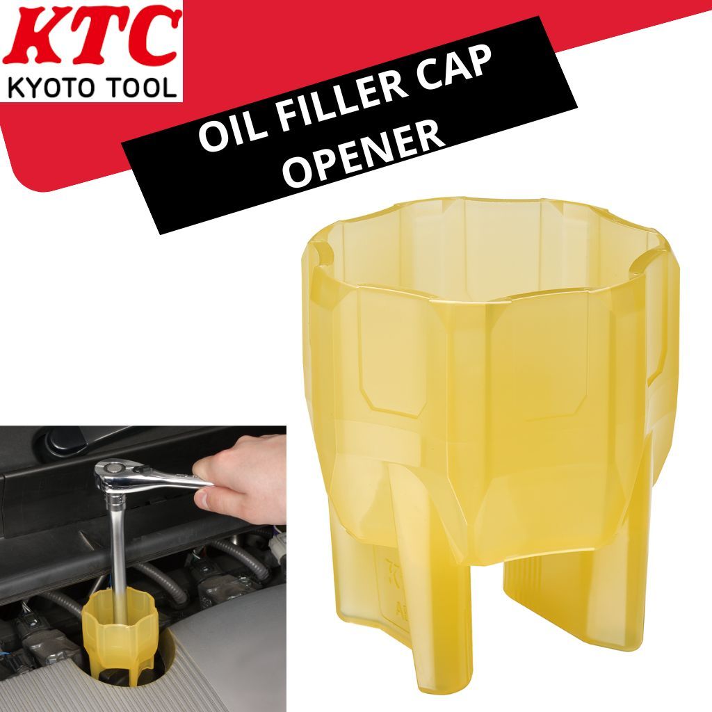 KTC Alat Pembuka Tutup Pengisi Filter Wrench Oli Mobil Oil Filler Cap Opener No.AE30