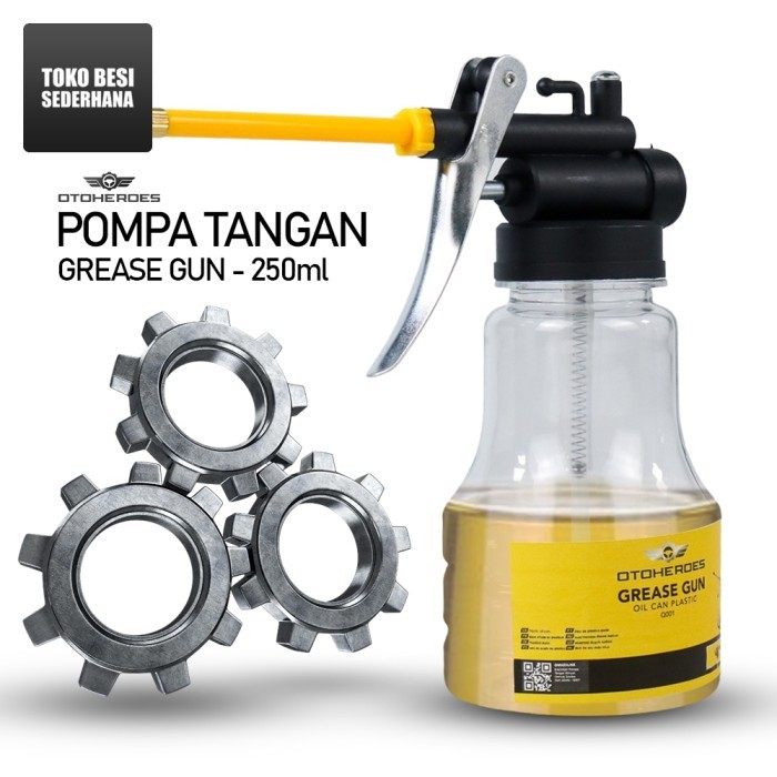 Pompa Tangan Minyak Gemuk / Grease Gun OTOHEROES
