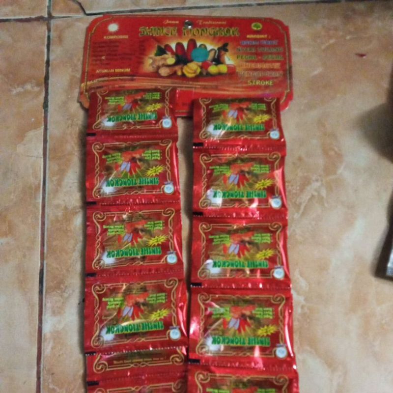 

Kapsul herbal Shince Tiongkok Asam urat pegal linu