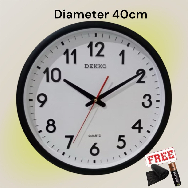 Jam Dinding Dekko 380 Jumbo Besar 40cm