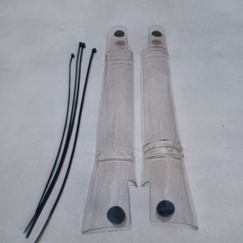 Forkguard Transparan Acrylic Pelindung Shock Depan sepeda MTB