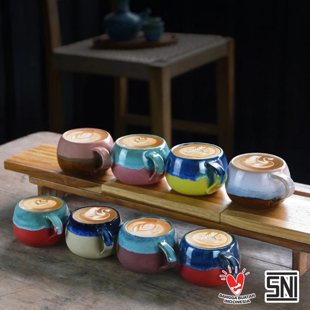 Naruna Cangkir Keramik Dipta Series