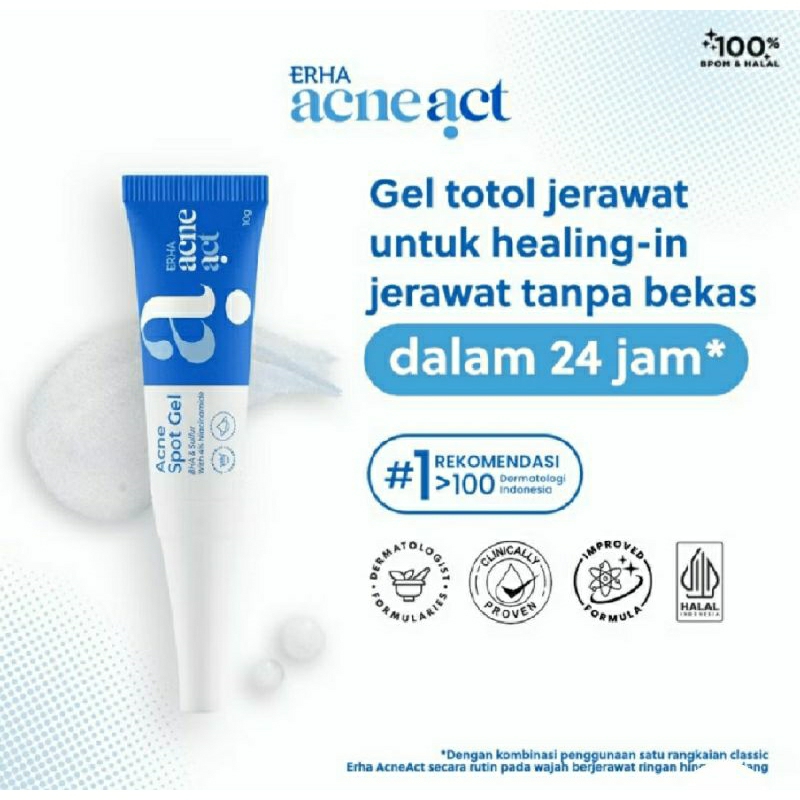 ERHA Acne spot gel obat totol jerawat