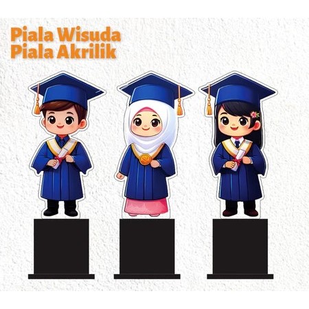 Piala Wisuda Anak Custom Piala Pelepasan Siswa Piala Kelulusan Sekolah