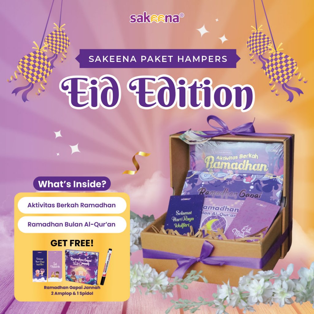 

Sakeena Paket hampers | IED EDITION | Usia 4 - 10 tahun