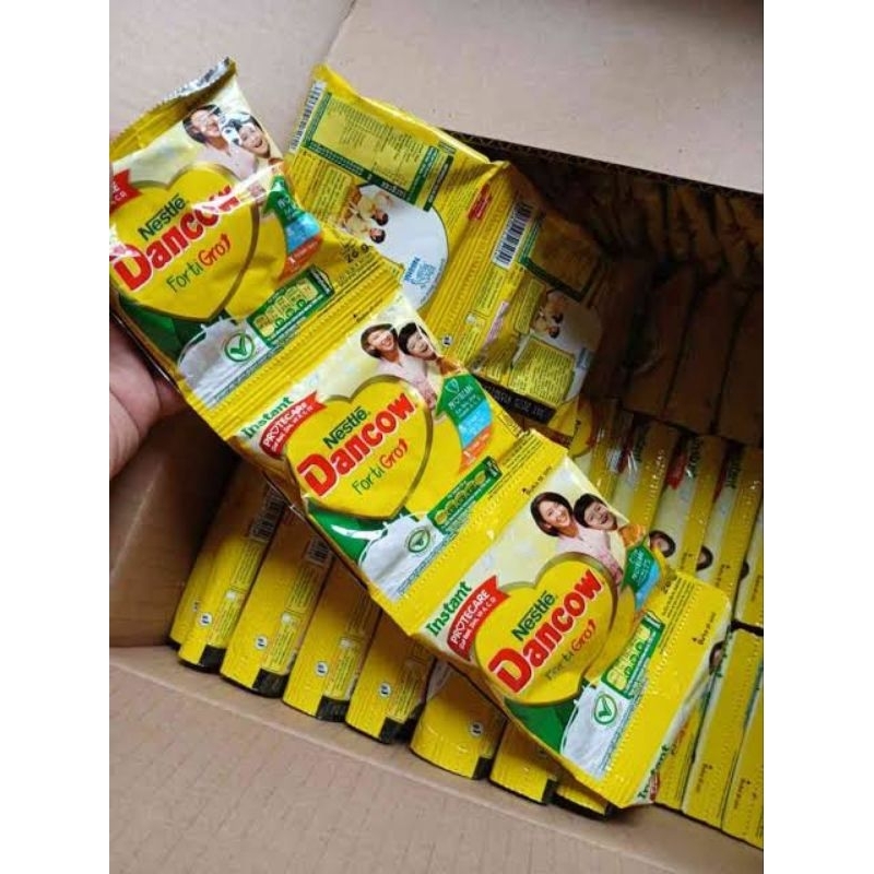 

DANCOW Fortigro Susu Bubuk | Susu Anak Instan Renteng | Renceng isi 10 × 26gr