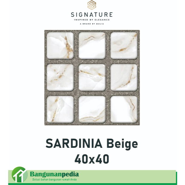 KERAMIK LANTAI MULIA 40x40 SARDINIA KERAMIK LANTAI KASAR TERAS GARASI TAMAN