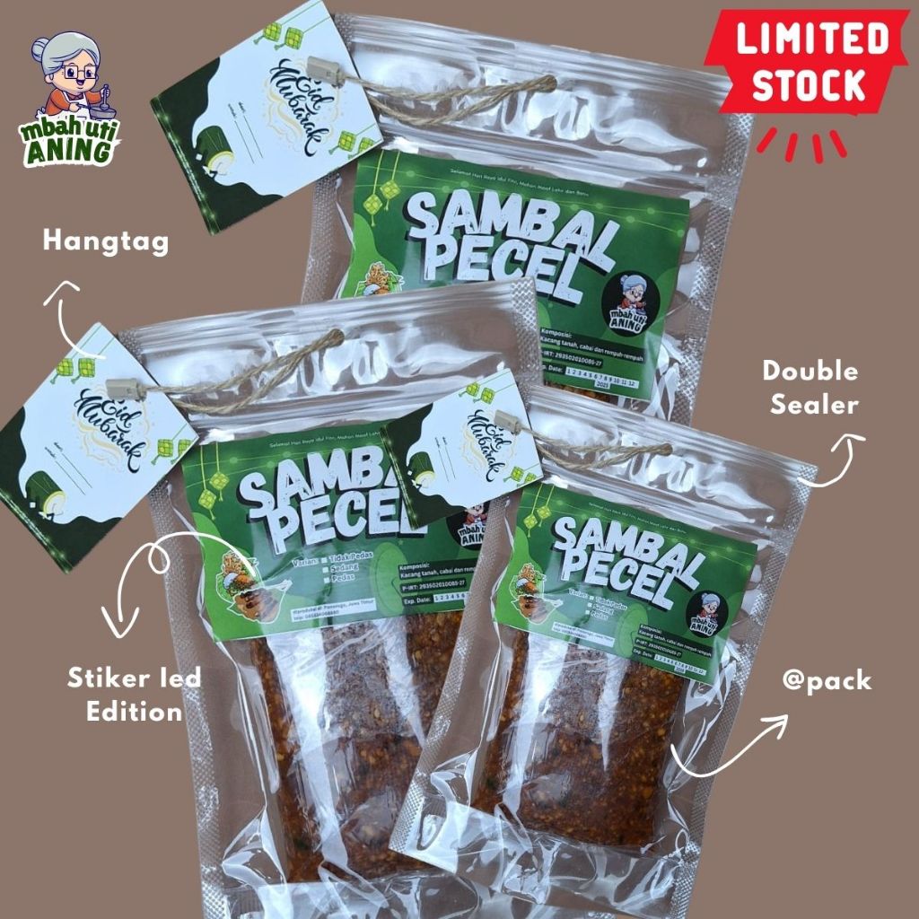 

[EKONOMIS] Hampers lebaran 1 Pack Bumbu Pecel Madiun Asli / Sambel Pecel Mbah Uti Aning