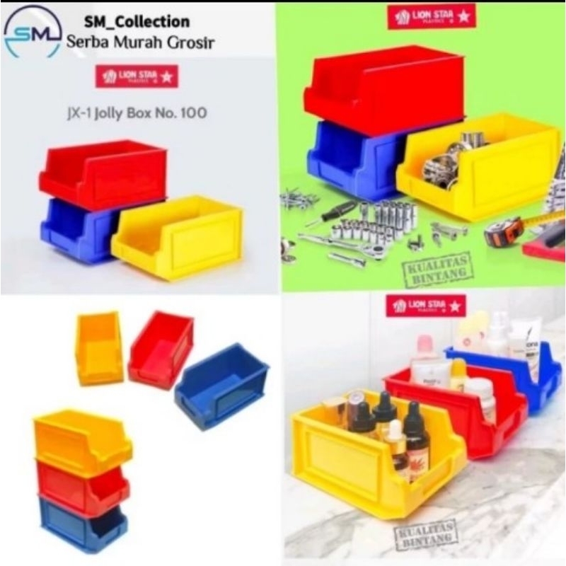 Keranjang susun/Kotak aksesoris/Tempat perkakas/Jolly box