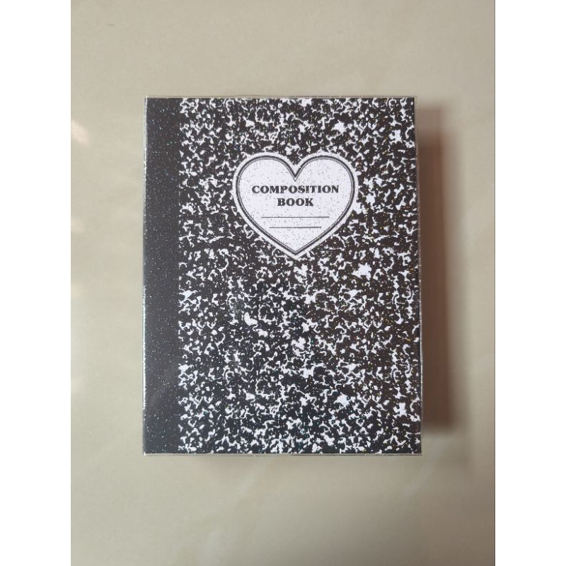[PRELOVED] LUCALAB A5 Composition Binder — BLACK