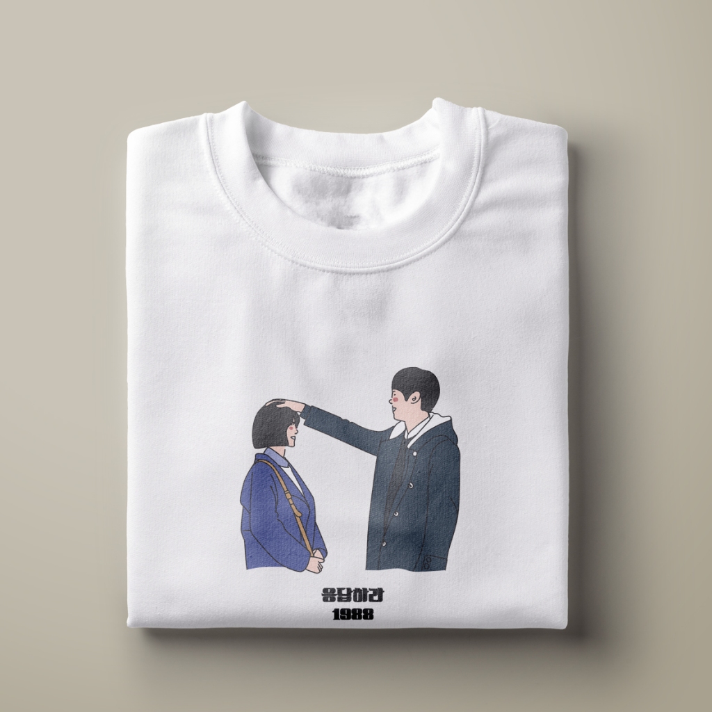 KAOS KDRAMA REPLY 1988 KOREAN DRAMA T-SHIRT KOREAN DRAMA KDRAMA MERCHANDISE KAOS DRAMA KOREA