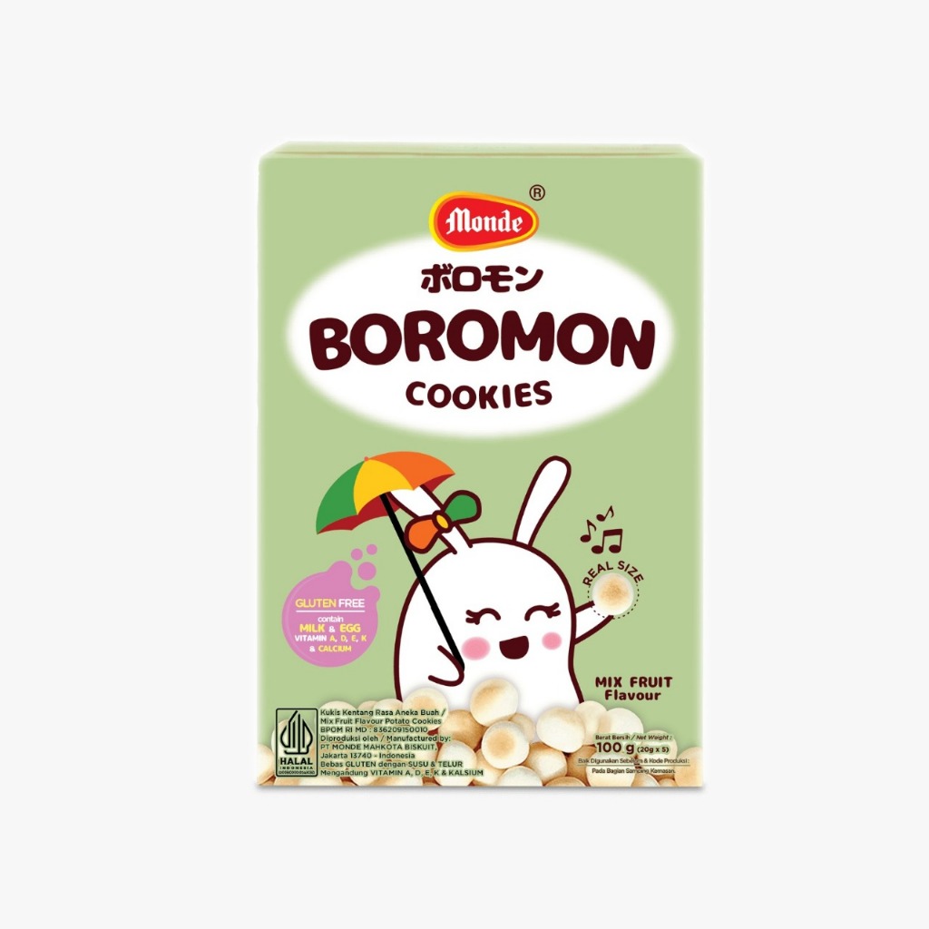 

Monde Boromon Mix Fruit 100 gr