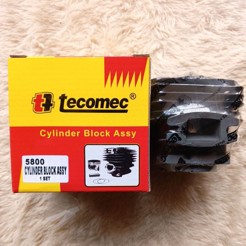 CYLINDER BLOCK ASSY / FURING SENSO / BLOK CHAINSAW MINI 5800 TECOMEC