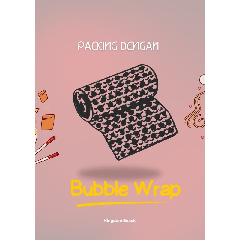 

WAJIB Tambahan Bubble Kardus
