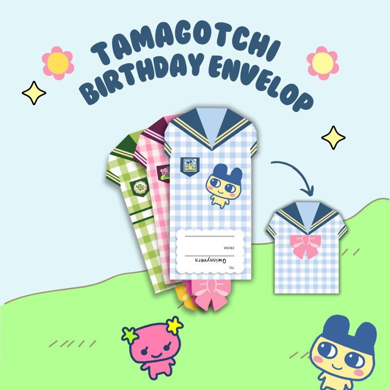 

Envelope lipat tamagotchi
