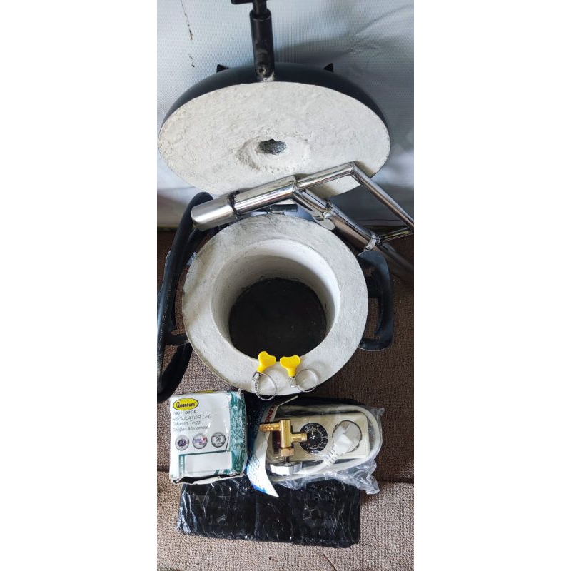 tungku crusiebel 6kg tungku peleburan logam