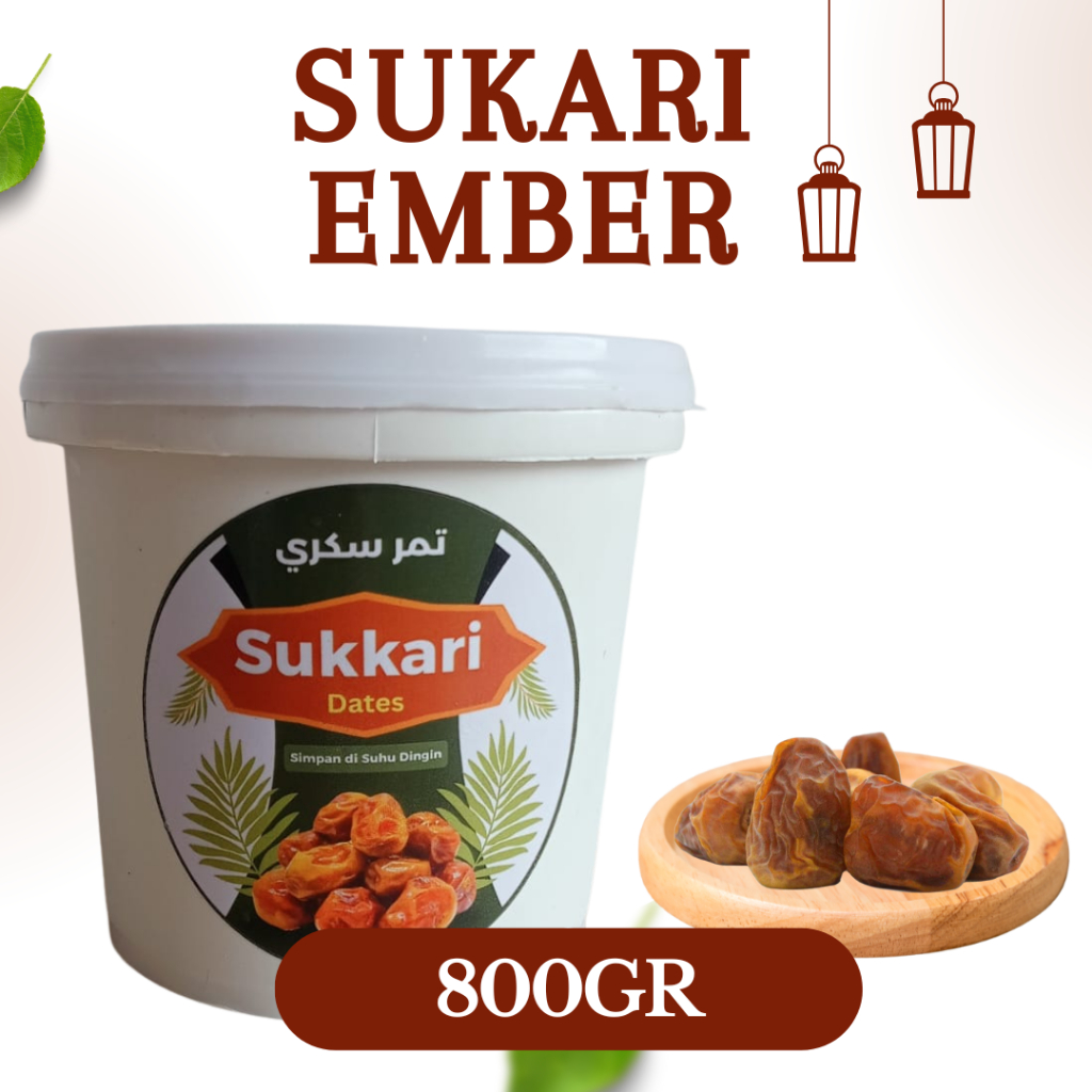 

Kurma Sukari Ember 800gr – Lebih Praktis, Lebih Hemat! Manis Alami dan Lembut