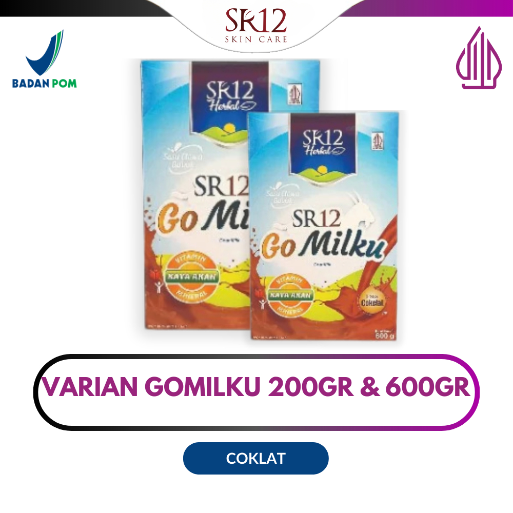 

Susu Kambing Etawa Go Milku SR12 Rasa Coklat Penambah Berat Badan Anak Susu Tinggi Kalsium S100