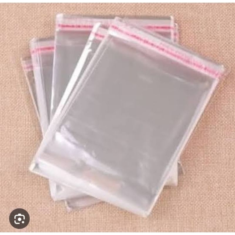 PLASTIK OPP UKURAN 13.5 X 21.5 CM