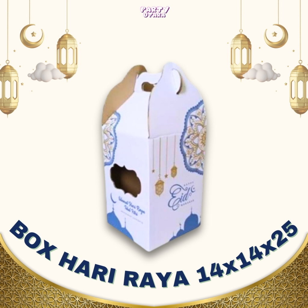 

BOX HARI RAYA UKURAN 14x14x25/BOX HAMPERS HARI RAYA/BOX JINJING HAMPERS/KOTAK HAMPERS HARI RAYA