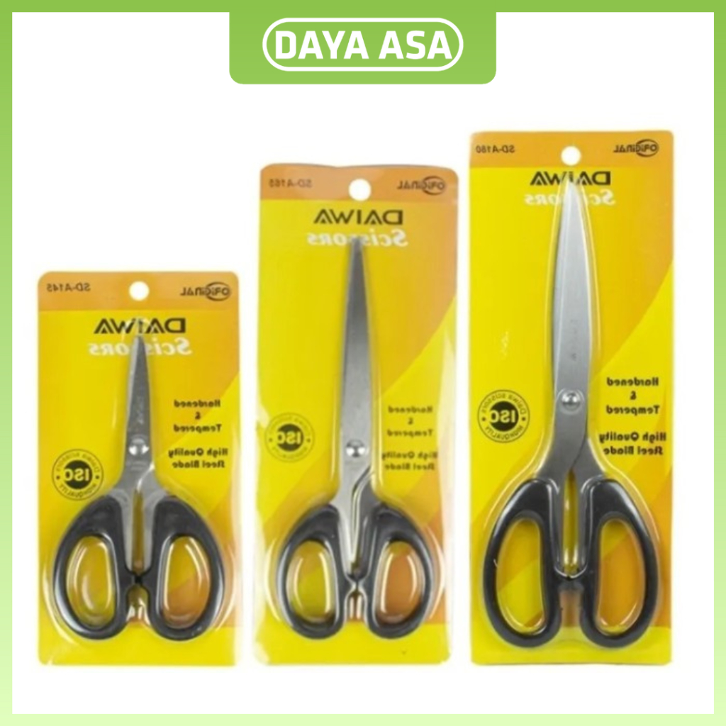 

Gunting Kertas Daiwa Scissor Alat Kantor