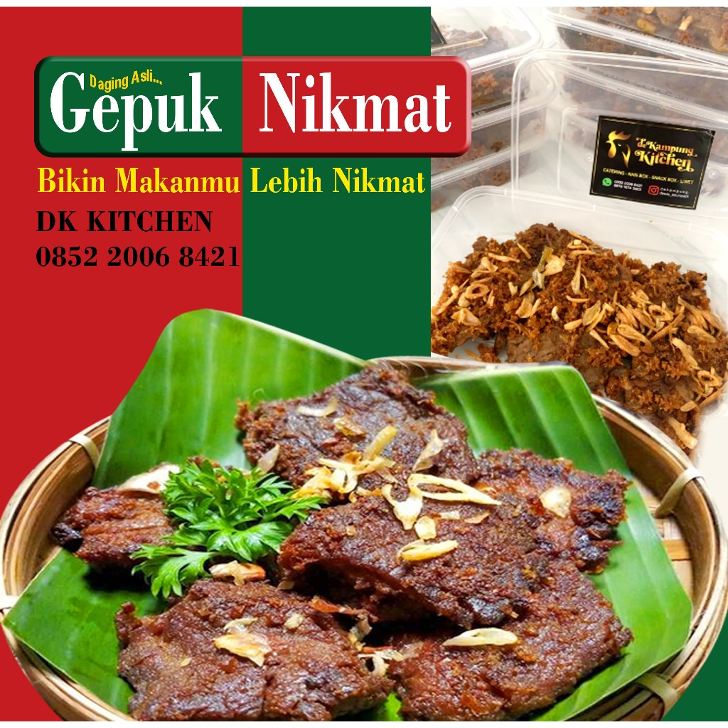 

GEPUK NIKMAT ENAK VIRal, daging KESUKAAN KELUARGA