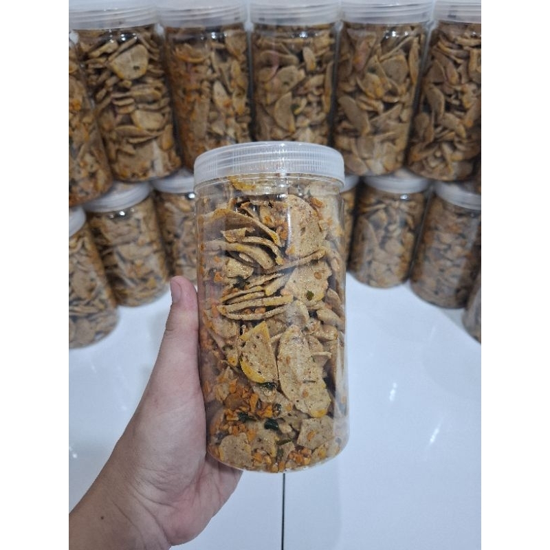 

Basreng Bakso Goreng Bawang Daun Jeruk Home Made