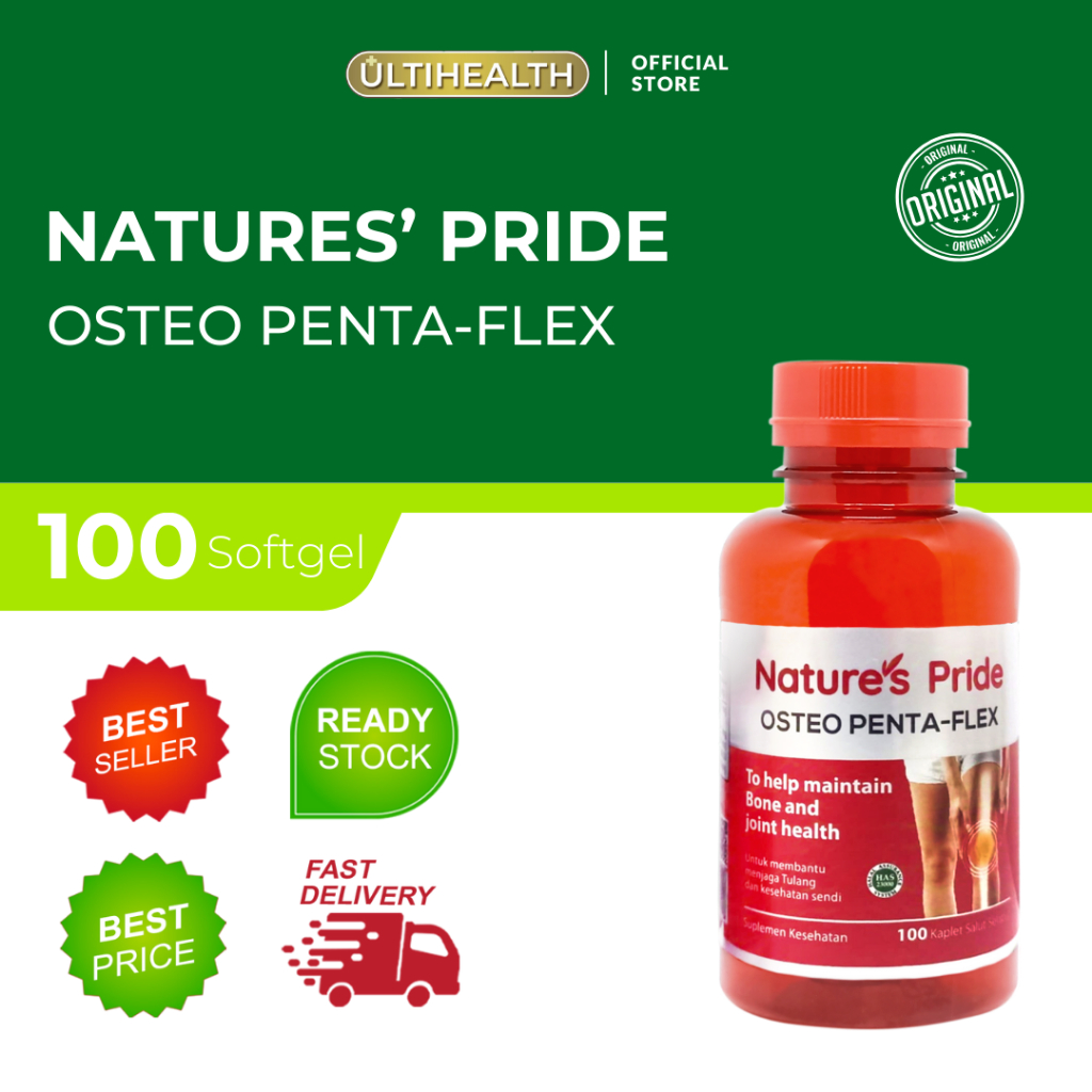 Nature's Pride Osteo Penta Flex isi 100 Glucosamin HCL 500MG