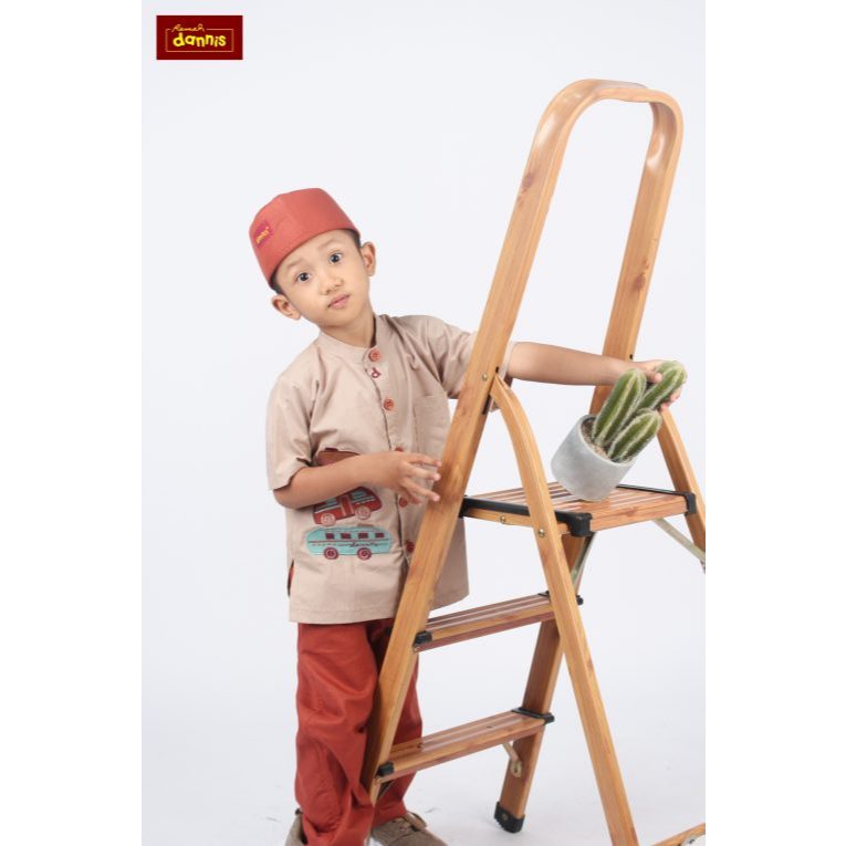 [-0,0] SALE 25% [RUMAH DANNIS]  SALE Busana Pakaian Takwa Koko baju anak Muslim laki laki cowok Ruma