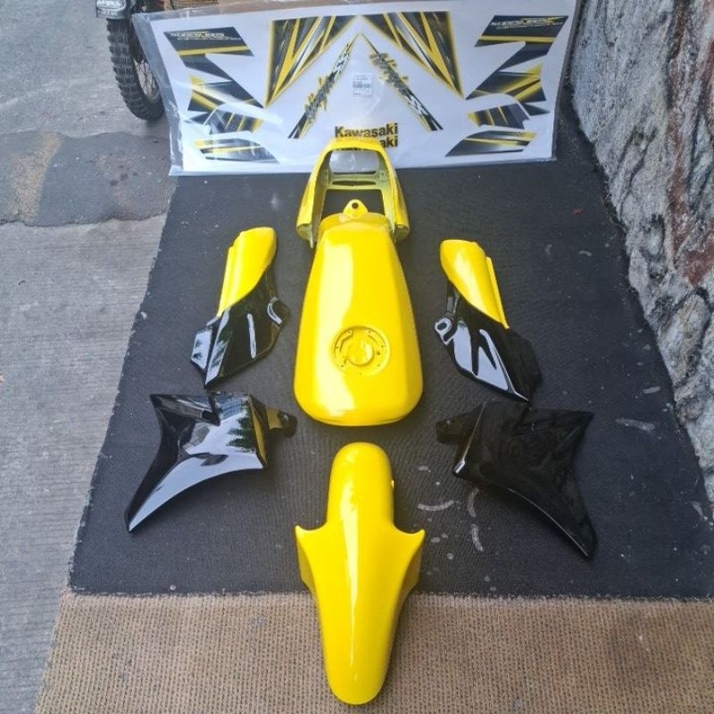 body set ninja ss 150 kuning