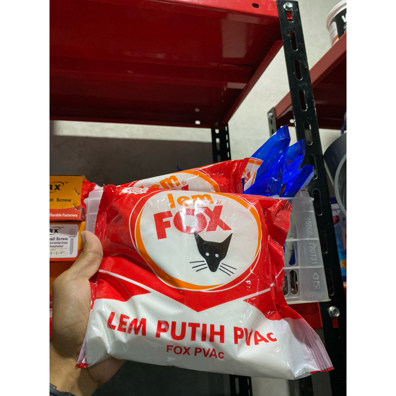 

Lem Putih Fox Refill Bungkus Merah 700 gr