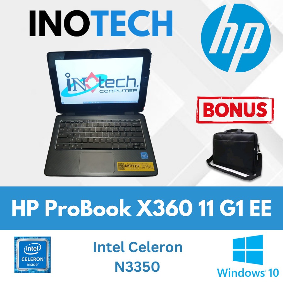 HP ProBook X360 11 G1 EE Intel Celeron N3350