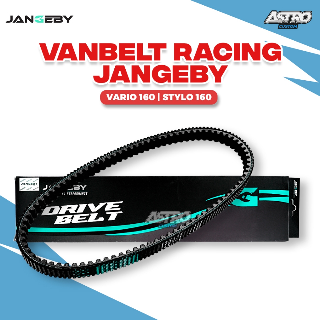 Vanbelt Jangeby Vario 160 Stylo 160 Nmax 155 Aerox 155 Lexi 125 ADV 160 Genio Beat Vbelt CVT Racing