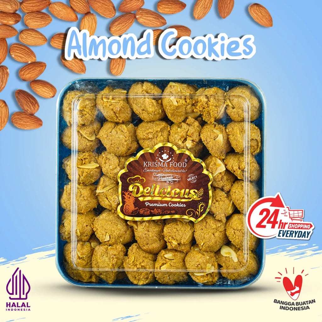 

Almond Cookies 200gr | Krisma Food