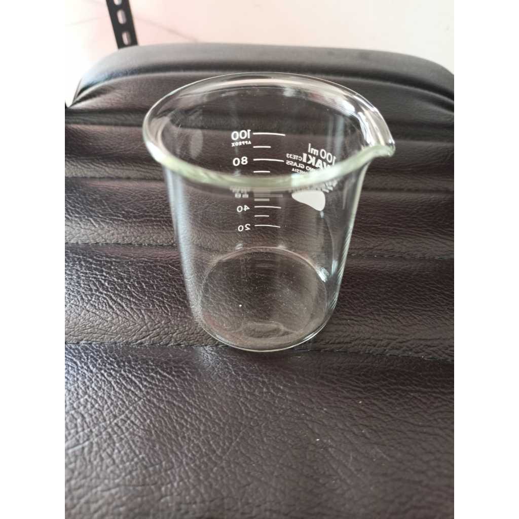 Beaker Glass 50 ml Beaker Low Form Iwaki 1000BK50