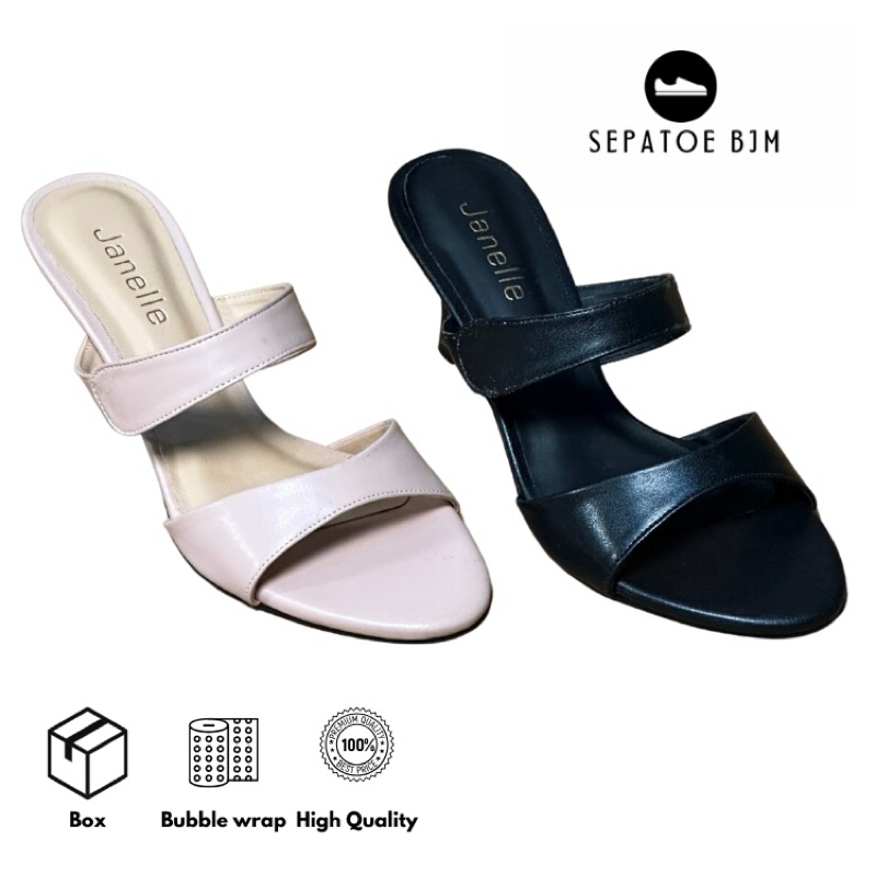 JANELLE AK-019 SENDAL WANITA || HEELS WANITA || HEELS PESTA || HIGH HEELS