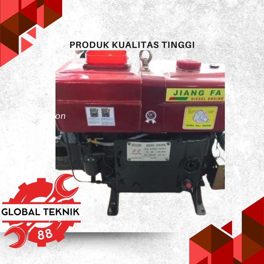 Mesin Diesel JiangFa Jiang Fa S1100 S 1100 16 HP 16 PK 16hp 16pk