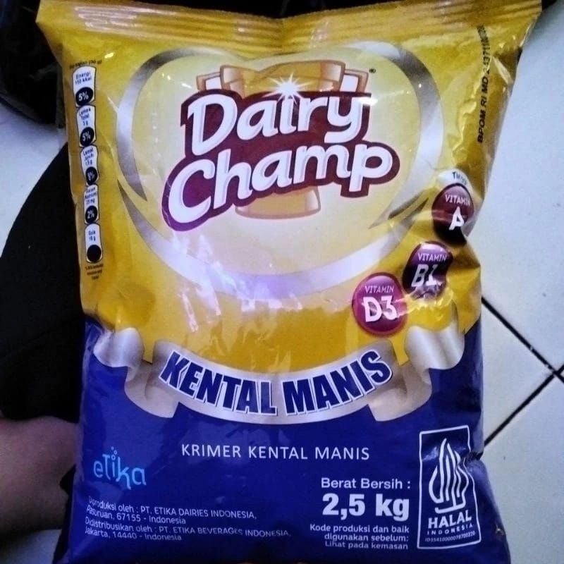 

Susu Kental Manis Dairy Champ 2,5kg