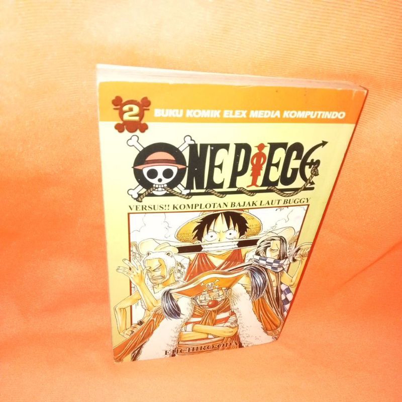 Komik one piece vol 2 Versu komplotan Bajak laut Buggy