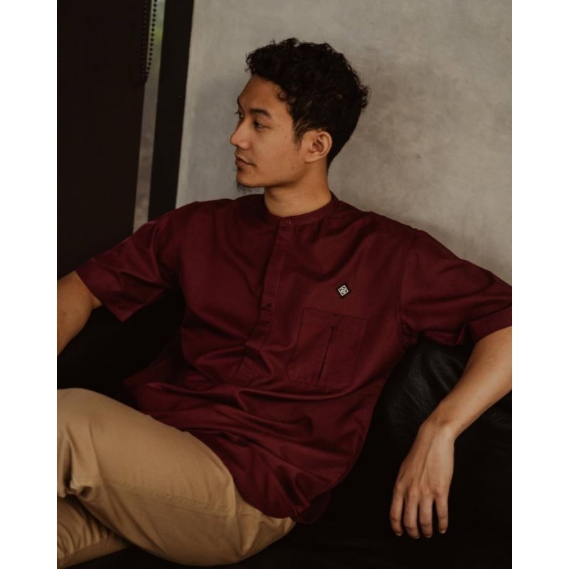 Kurta maroon azraf. Hisyam