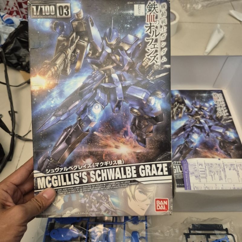 mg 100 gundam mcgillis schwalbe graze