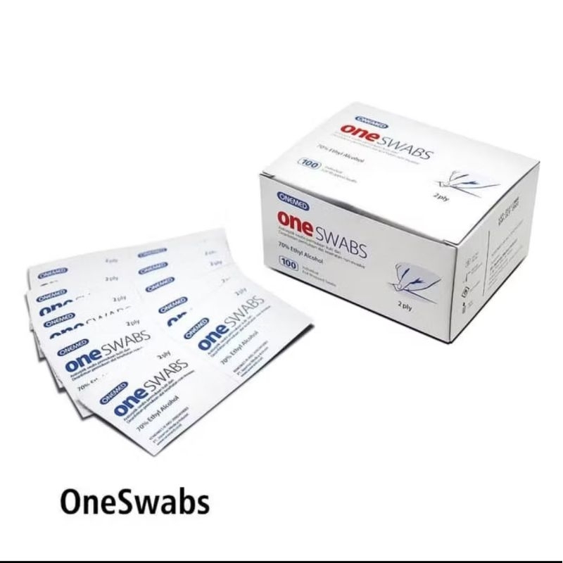 Alkohol Swab / Kapas Alkohol / Tissue Alkohol/ Oneswabs / One Swab Box