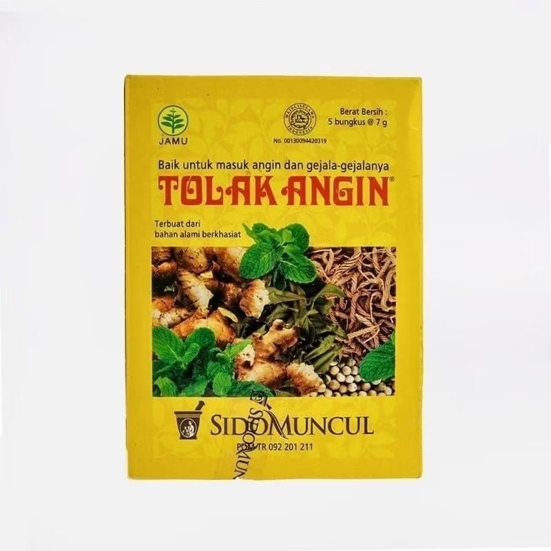 

Jamu Tolak Angin Sido Muncul - Isi 5 Sachet